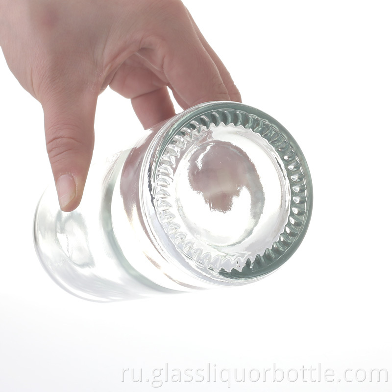 Clear Vodka Bottle